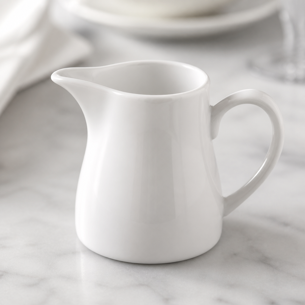 Commercial Whiteware Cream Jugs 305ml Set of 6