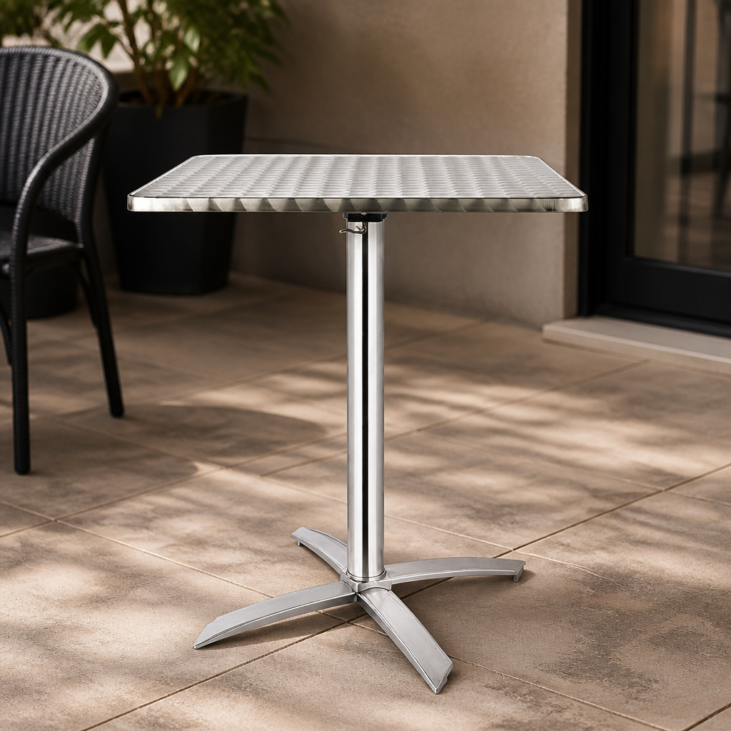 Commercial Stainless Steel Flip Top Table 600mm for Cafes