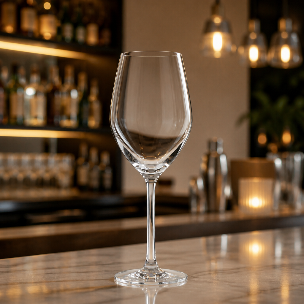 Commercial Red Wine Glasses 420ml Clear 6 Pack