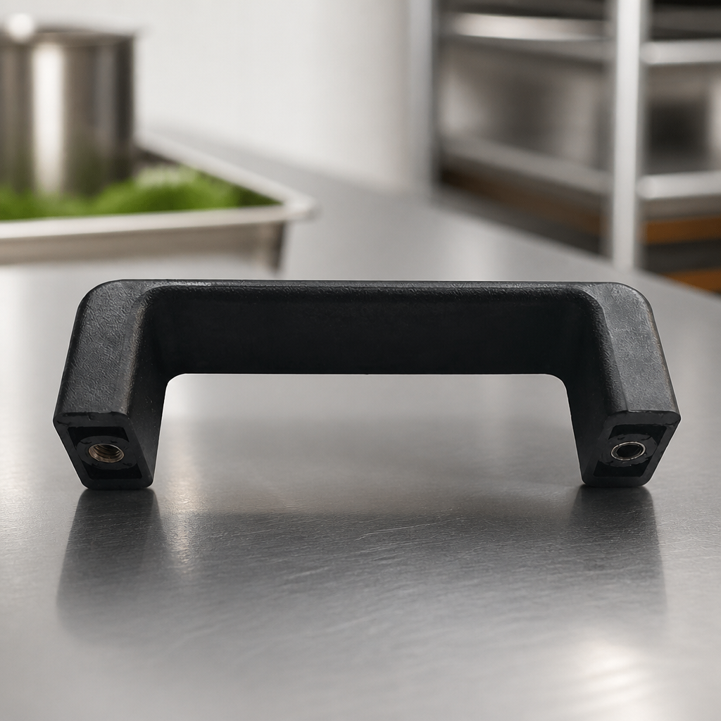 Commercial Fryer Handle Plastic Black 30x135mm