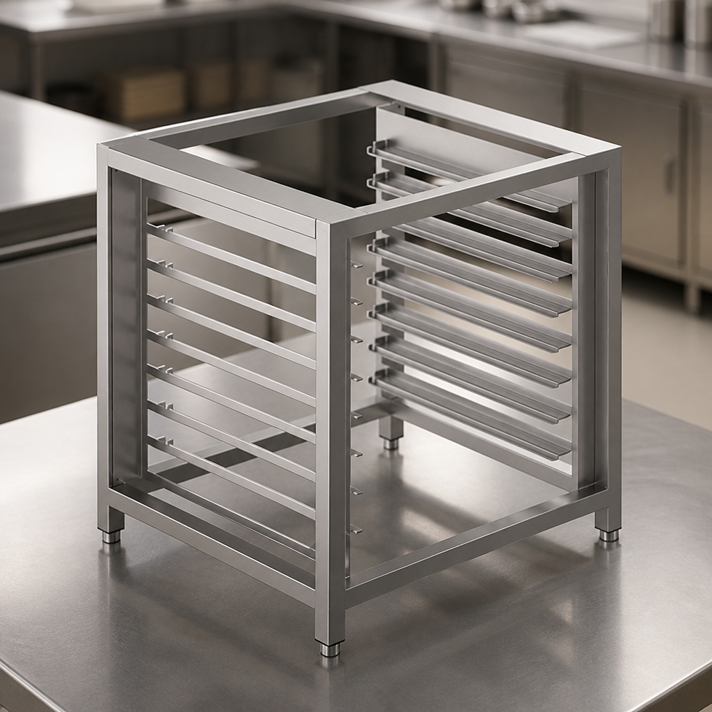 Commercial Oven Support Frame 800mm Stainless Steel 16 Tray Capacity