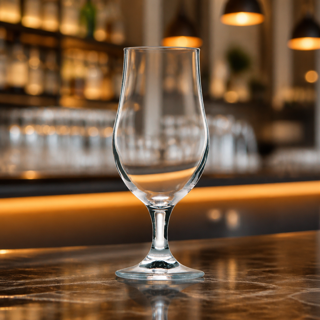 Commercial Stemmed Beer Glasses 370ml - 6 Pack