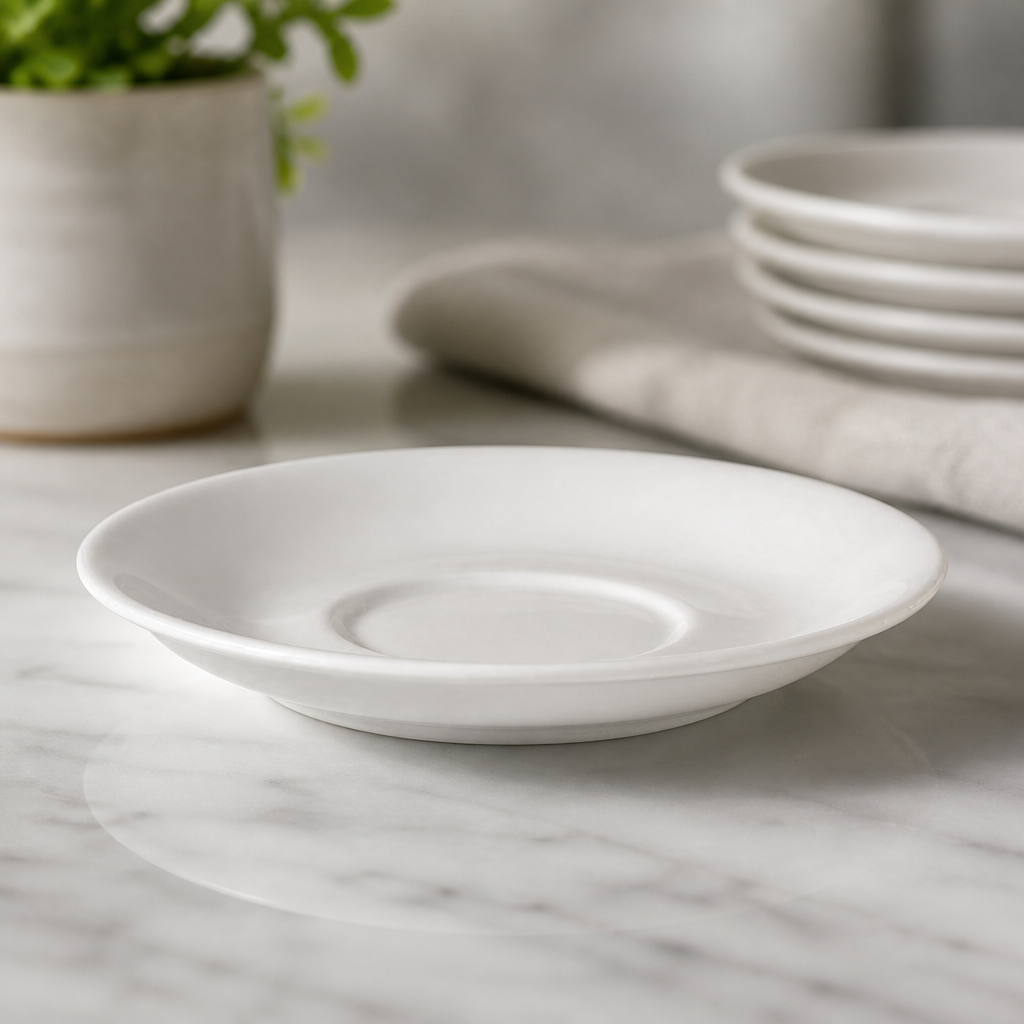 Commercial Porcelain Saucers 160mm 36 Pack