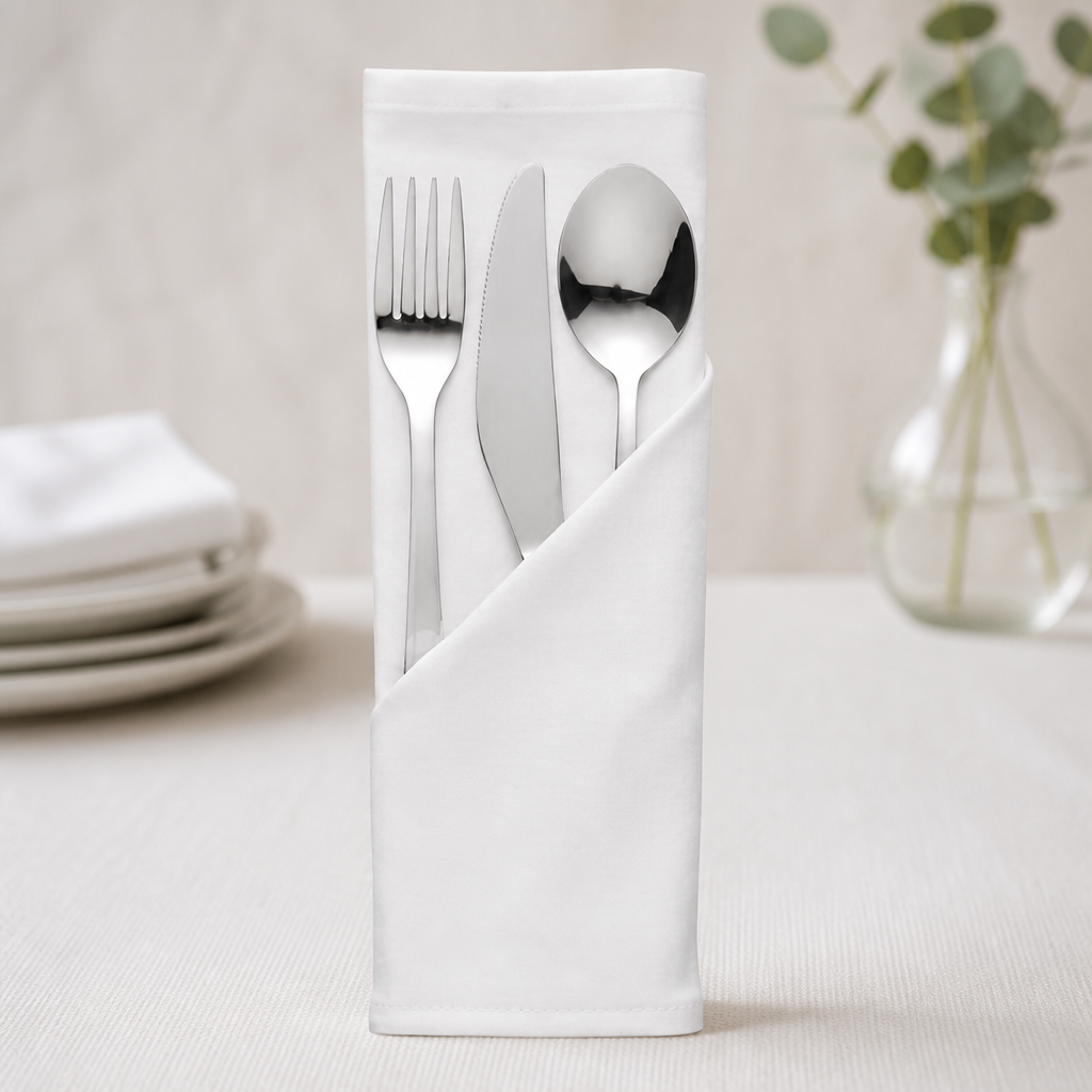 Commercial Polyester Napkins 10 Pack for Catering Service