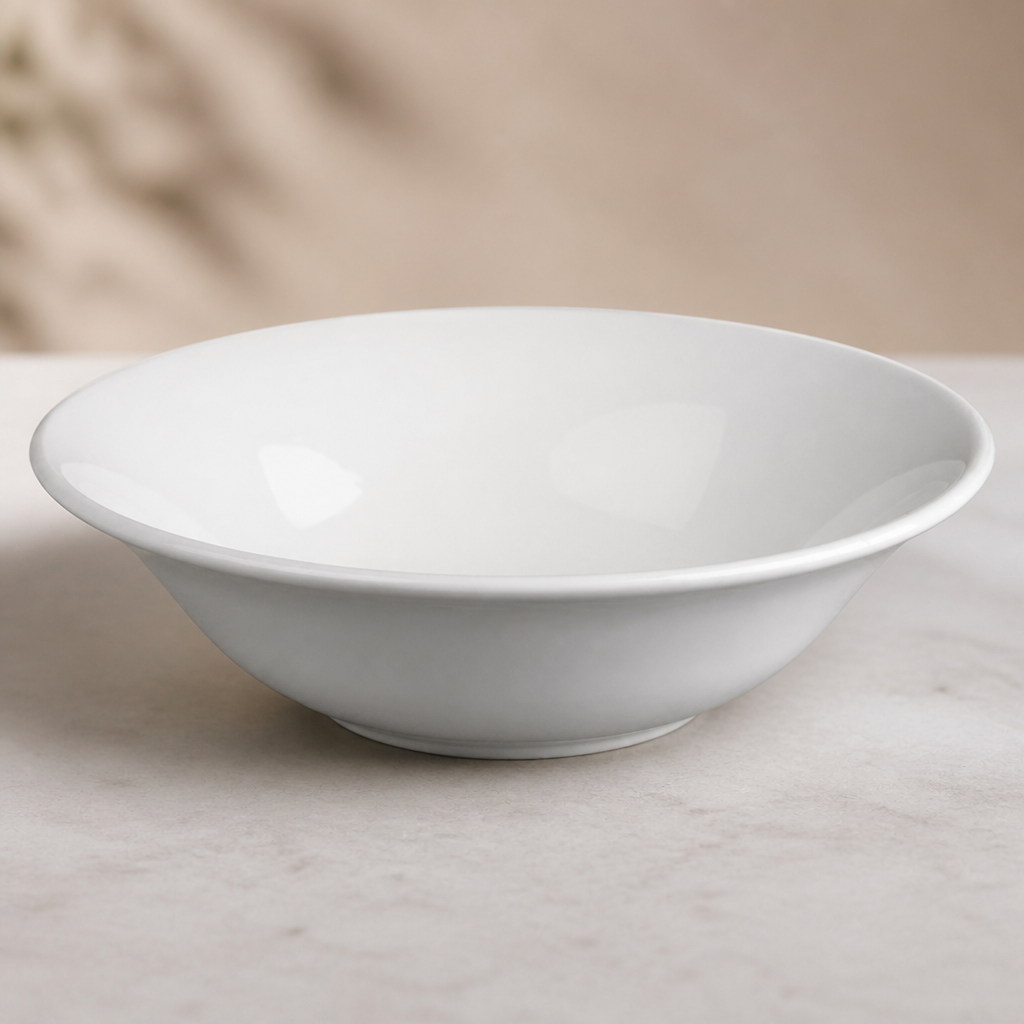 Commercial Oatmeal Bowls 360ml Pack of 12 Porcelain Crockery