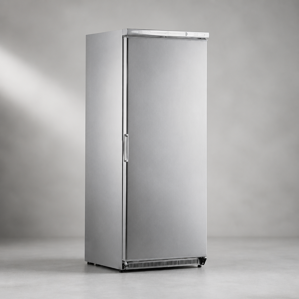 Commercial Single Door Fridge 640L Capacity Stainless Steel