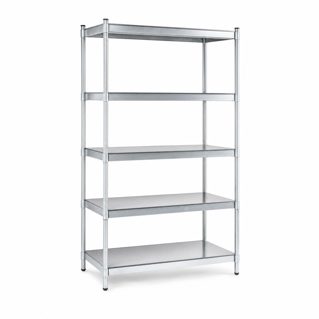 2000mm High Tubular Steel Shelving Bays
