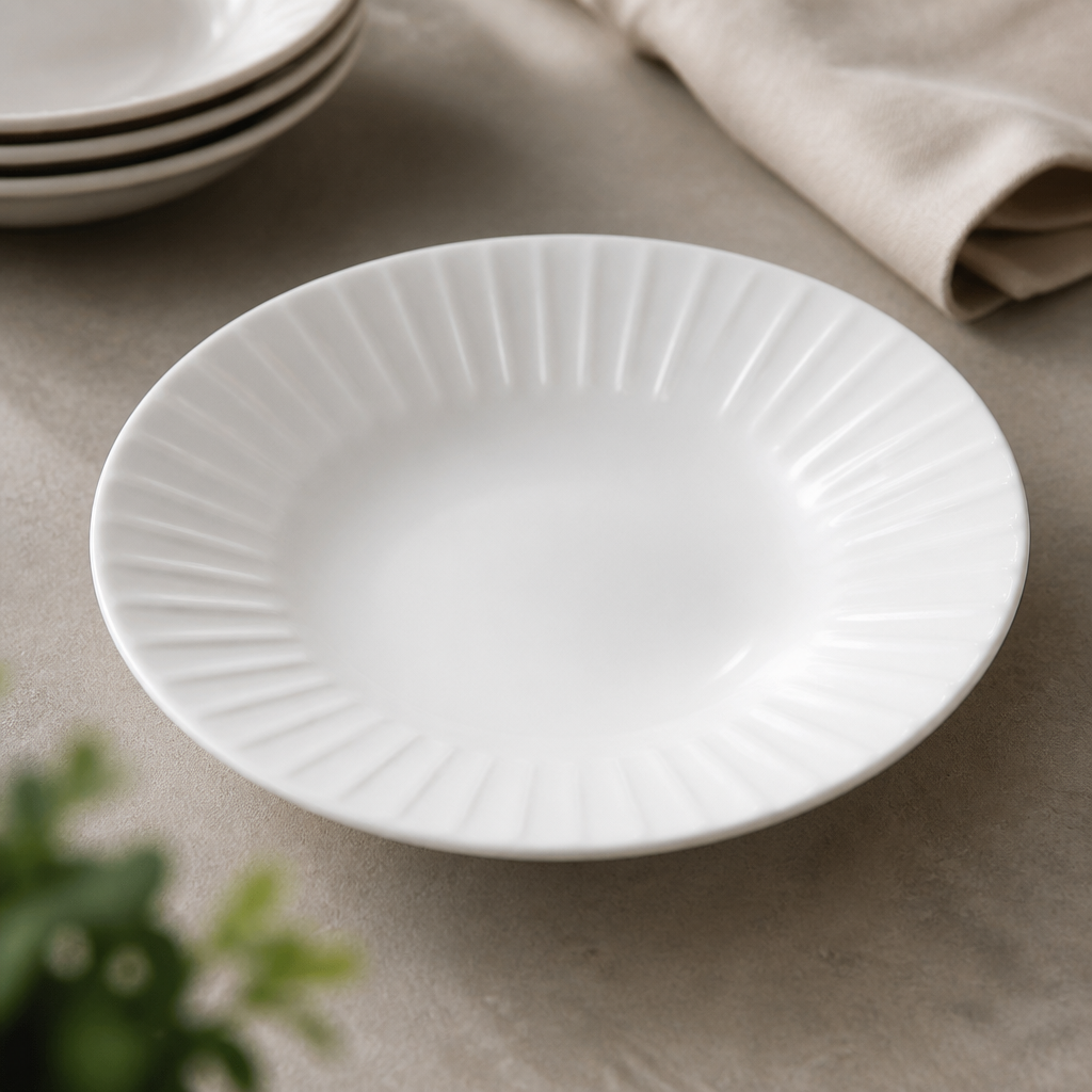 Commercial Coupe Bowls 255mm - Stackable 12 Pack