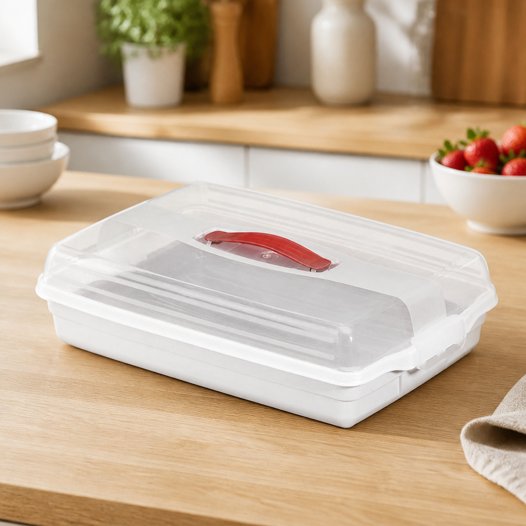 Commercial Food Storage Box 450mm Airtight Plastic Container
