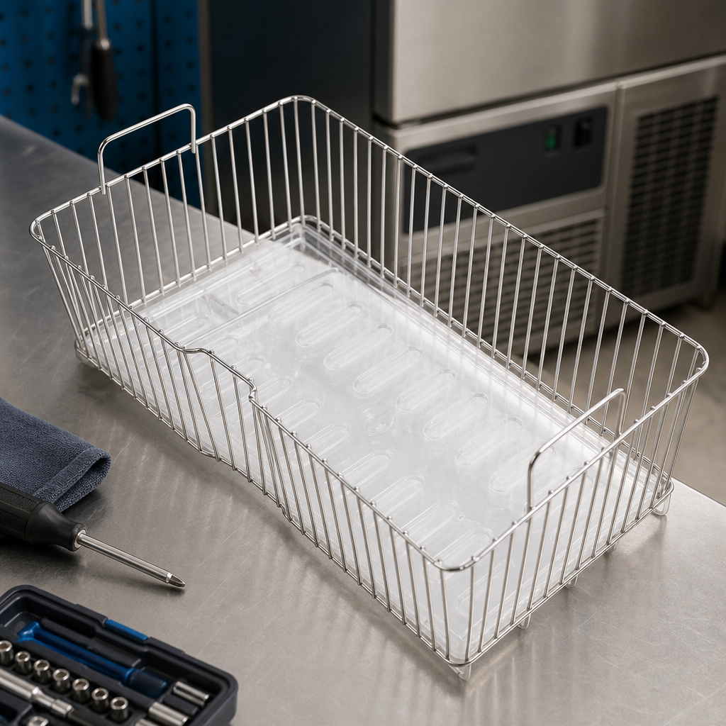 Commercial Ice Basket 80mm Height for Ice Maker Equipment