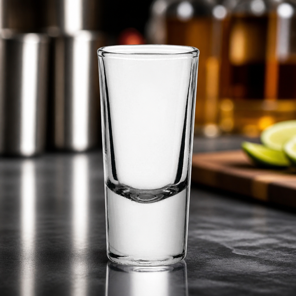 Commercial Shot Glasses 25ml Clear Glass 100 Pack