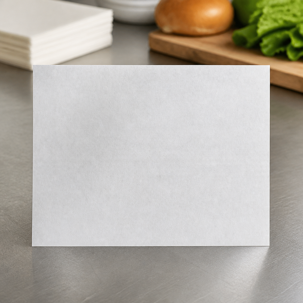 Commercial Greaseproof Paper Burger Wraps 250x350mm 200 Pack