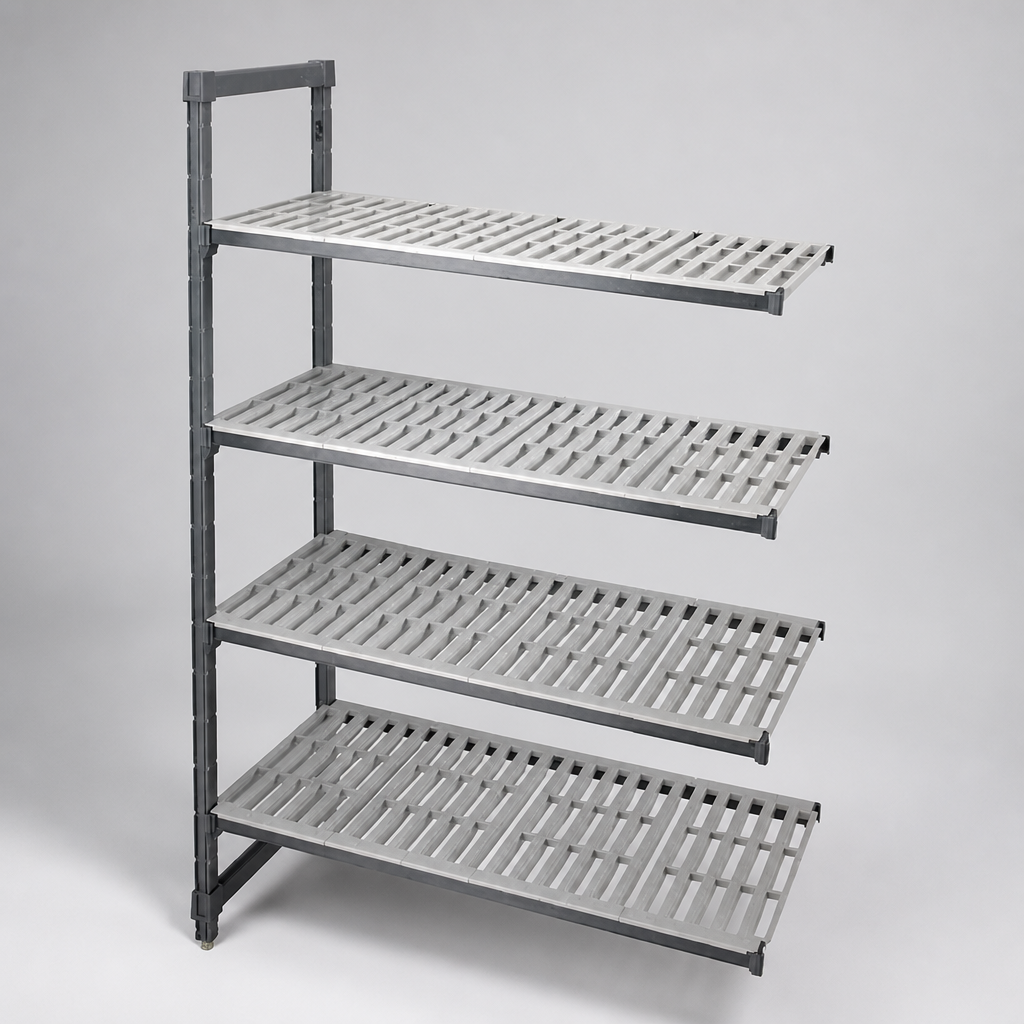 Commercial Modular Shelving Add-On Unit 1830 x 1375 x 610mm