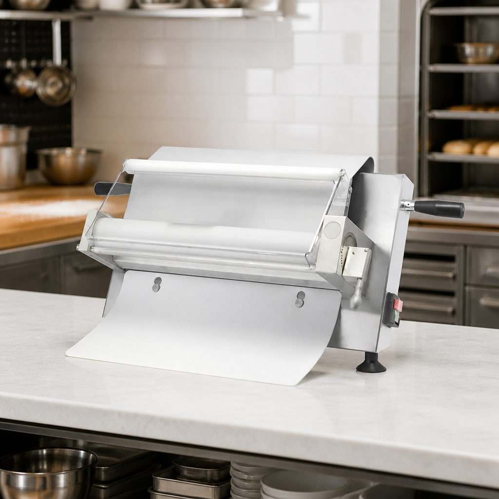 Commercial Dough Sheeter 18" Stainless Steel Rolling Machine