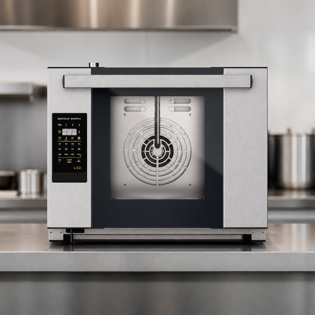 Commercial Convection Oven 4 Tray 3.5kW Stainless Steel