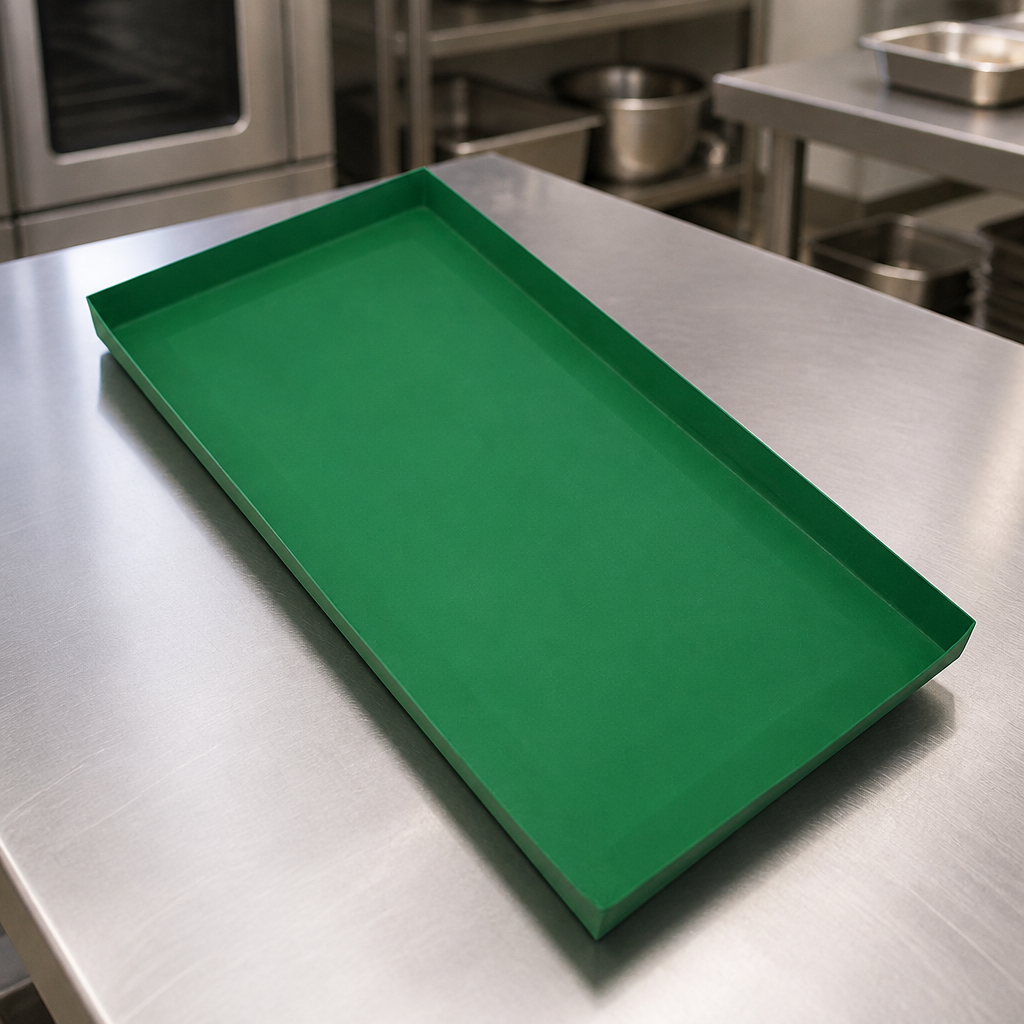 Commercial Half Size Green Deep Cooking Tray for Ovens