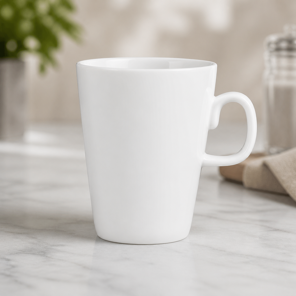 Commercial Whiteware Latte Mugs 310ml - 12 Pack