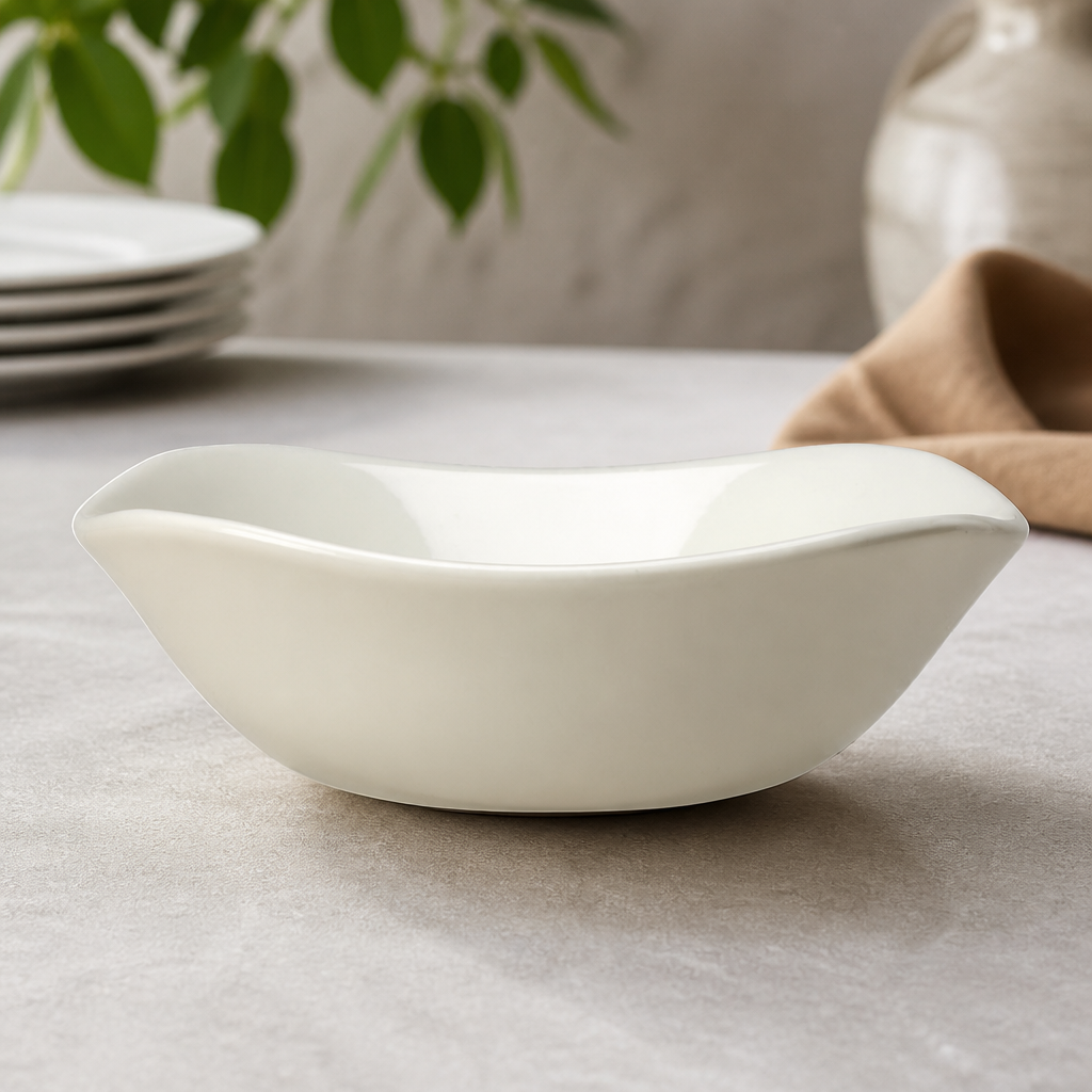 Commercial Square Bowls 152mm for Casual Dining - 12 Pack