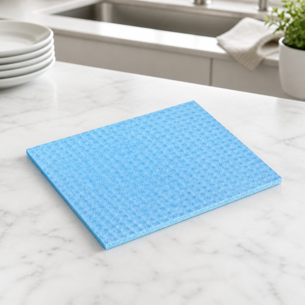 Heavy-Duty Sponge Cleaning Cloths 10 Pack for Commercial Use