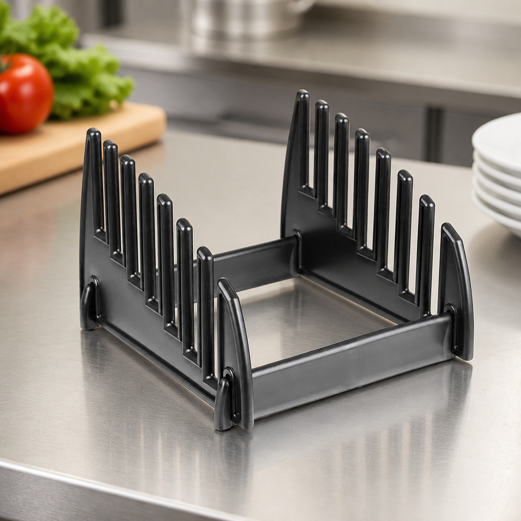 Commercial Chopping Board Rack with 7 Slots for Food Safety