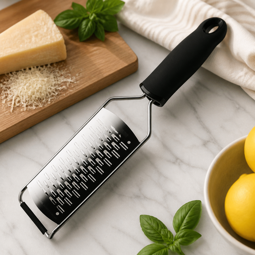 Commercial Gourmet Ribbon Grater with Non-Slip Handle