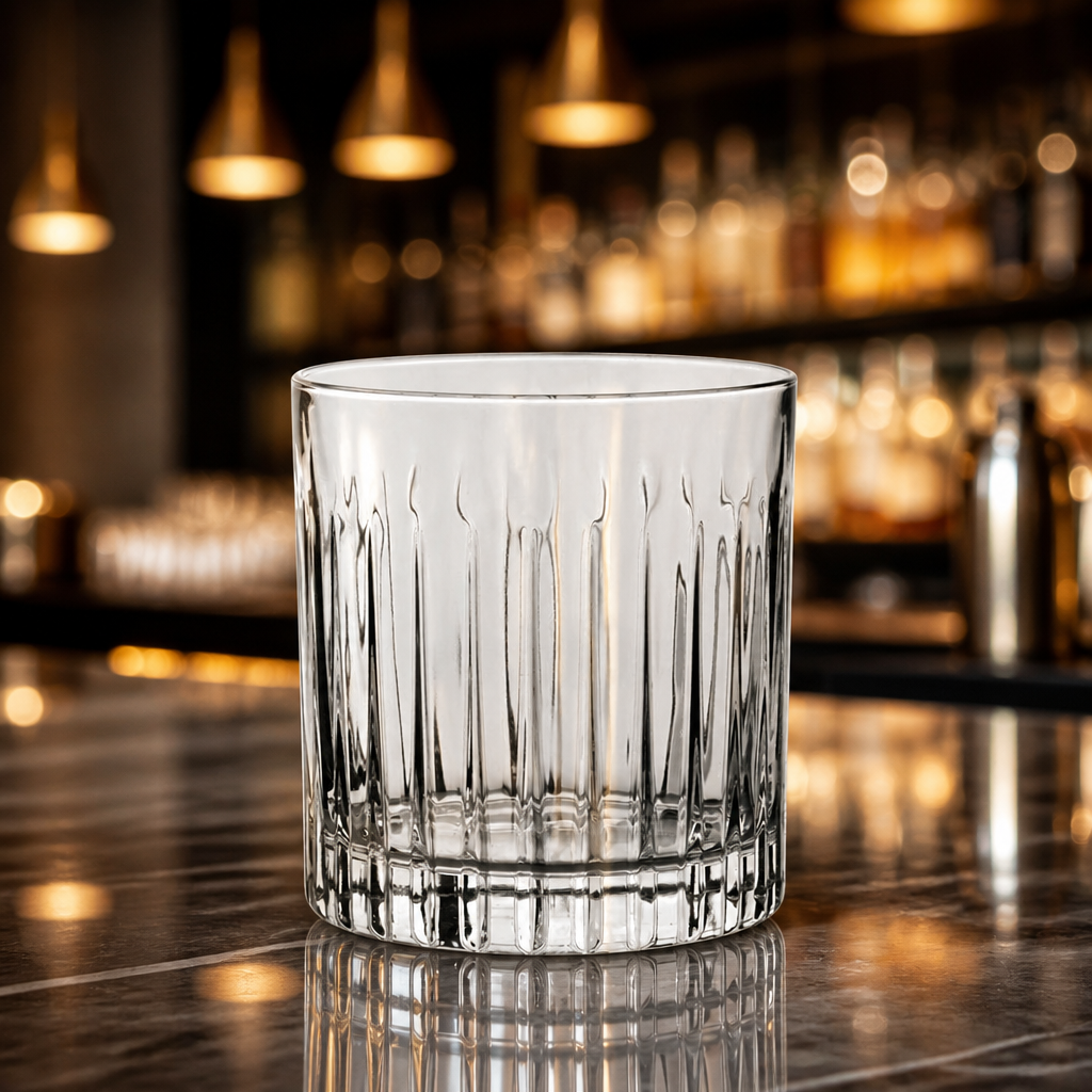 360ml Commercial Double Old Fashioned Whisky Glasses 12 Pack