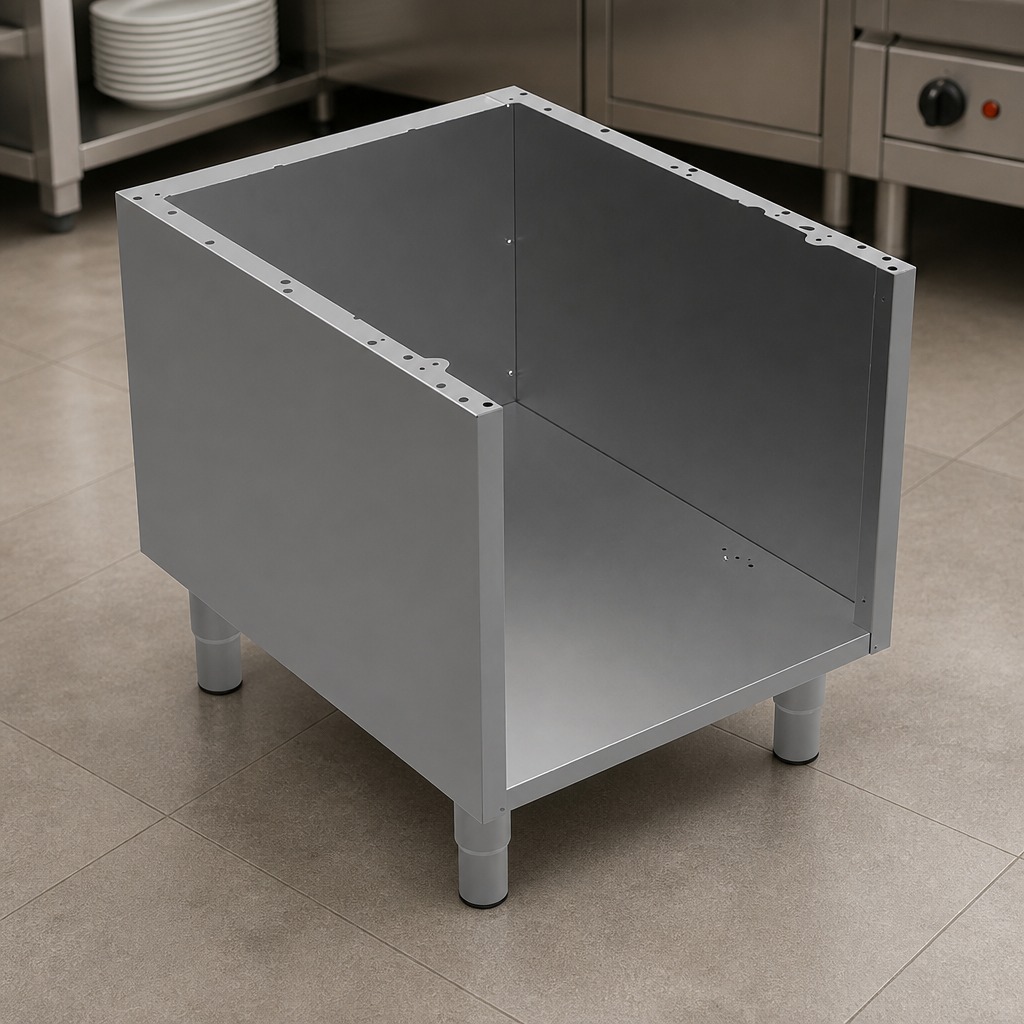 600mm Stainless Steel Stand with Adjustable Feet for Countertops