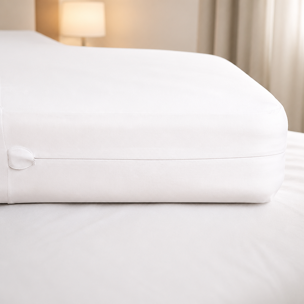 Commercial Pillow Protectors 500x750mm Waterproof 2 Pack
