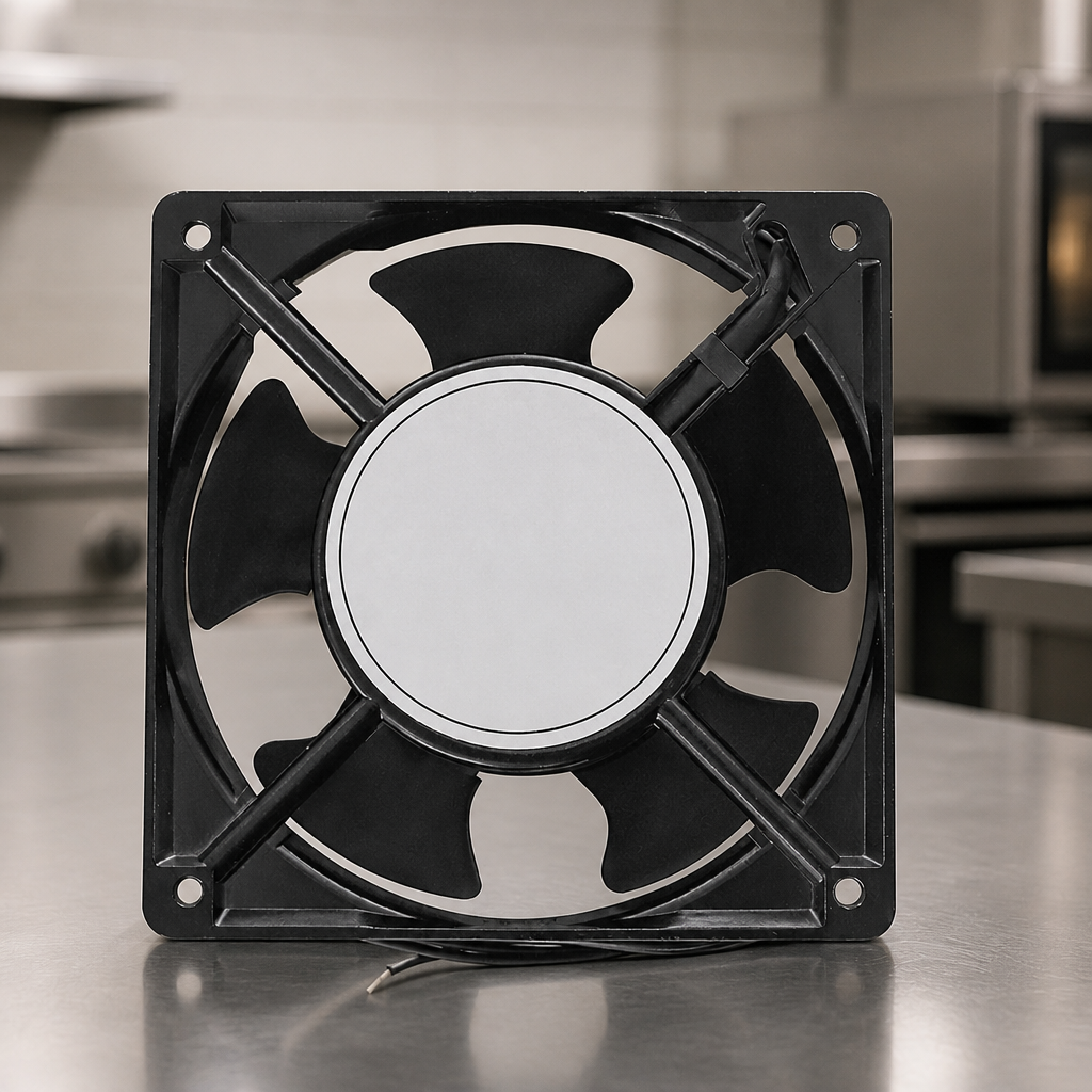 Commercial Conveyor Toaster Fan 220V Polycarbonate Black