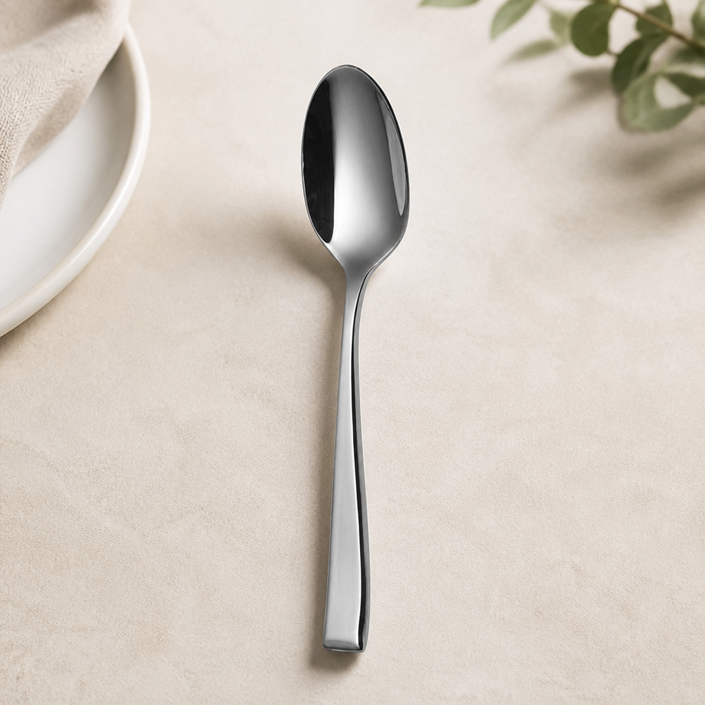 Commercial Dessert Spoon 17.8cm Stainless Steel 12 Pack