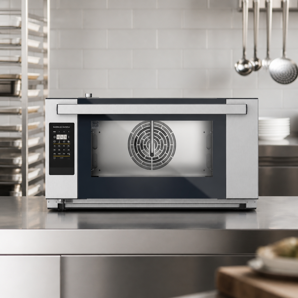 Commercial Convection Oven 3 Tray 600x400mm Stainless Steel