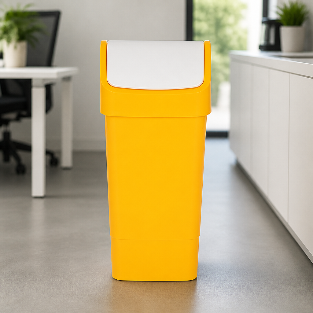 50L Commercial Swing Top Bin for Efficient Waste Management
