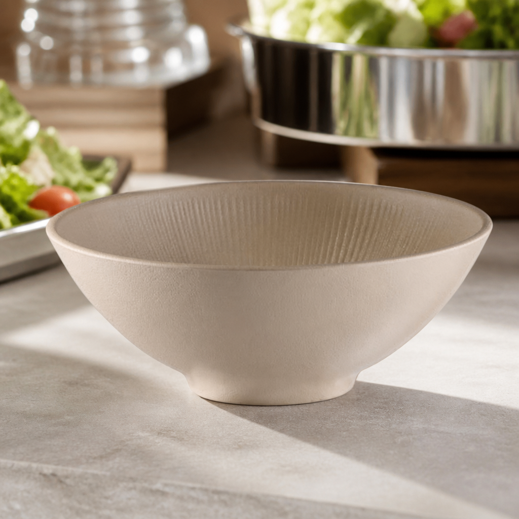 Commercial Round Serving Bowl 240mm 1.7L Melamine