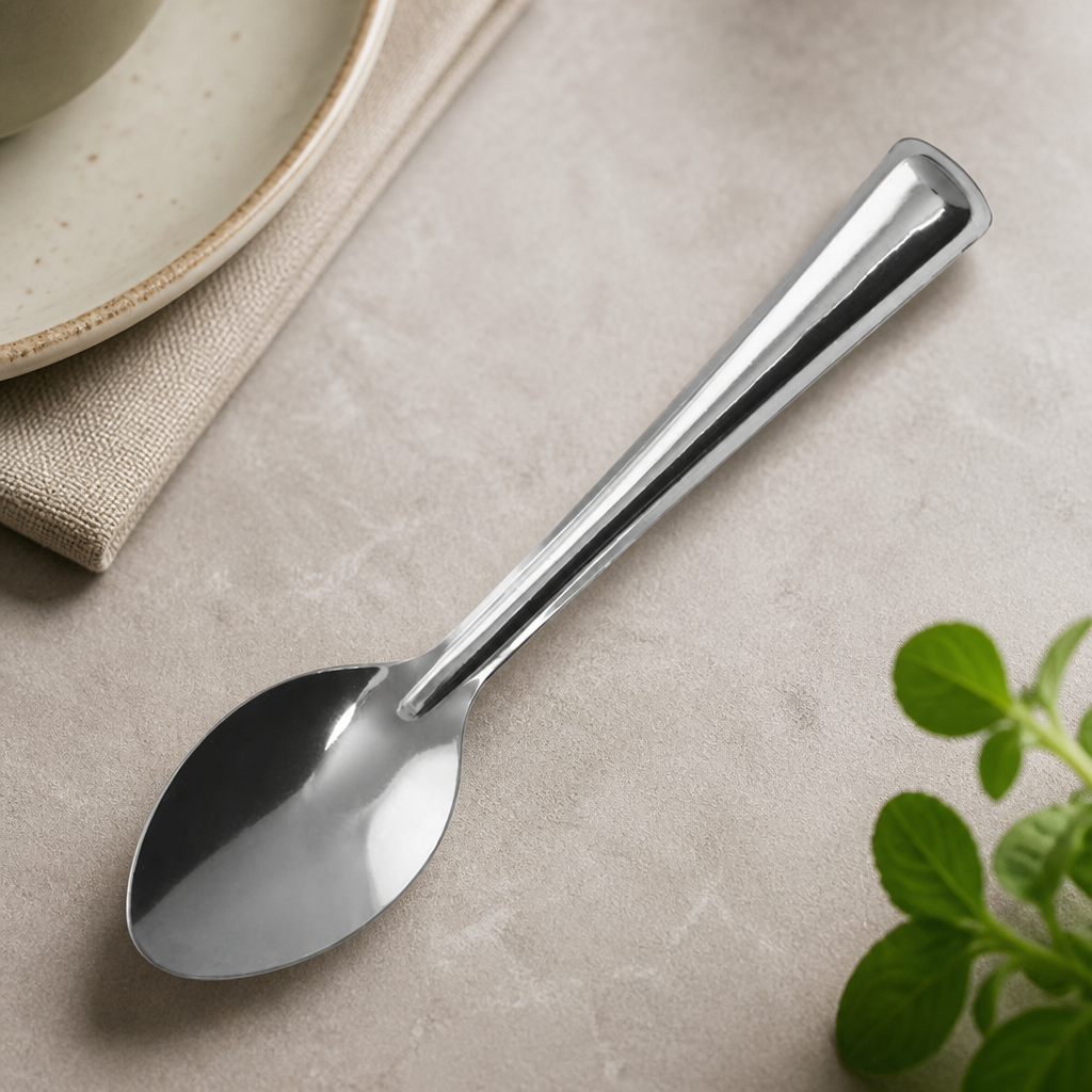 Commercial Stainless Steel Teaspoons 130mm - Set of 12