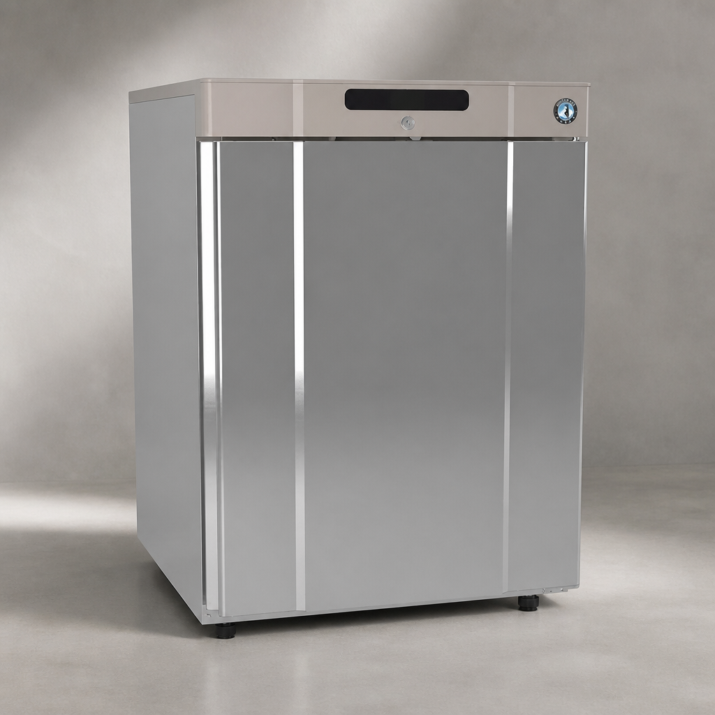 Compact 128Ltr Commercial Undercounter Fridge with Shelves