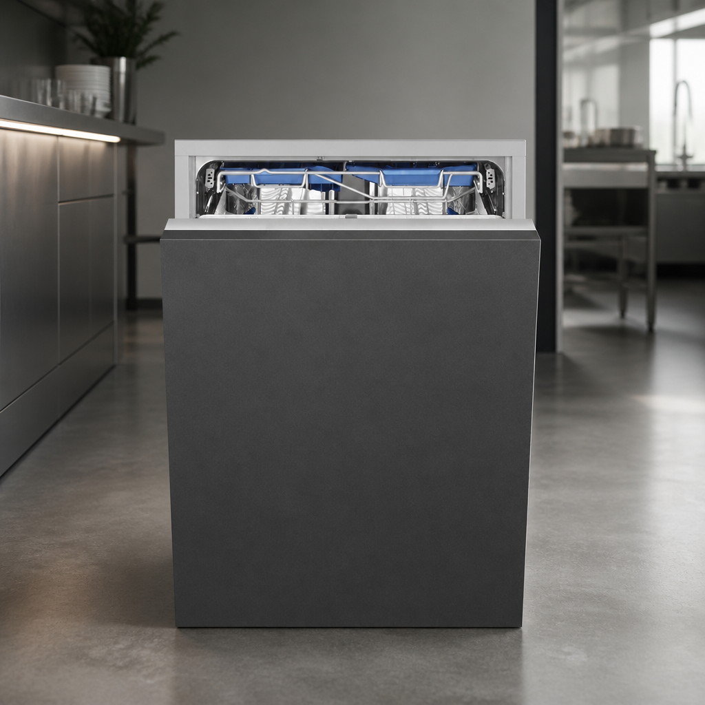 Commercial Undercounter Dishwasher 5.45kW Stainless Steel