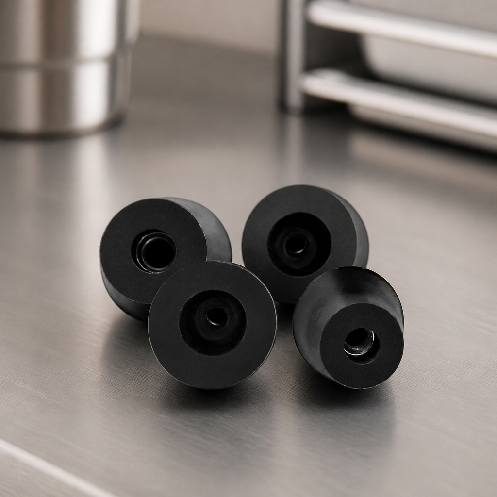 Commercial Fryer Replacement Feet Set of 4 Rubber Parts