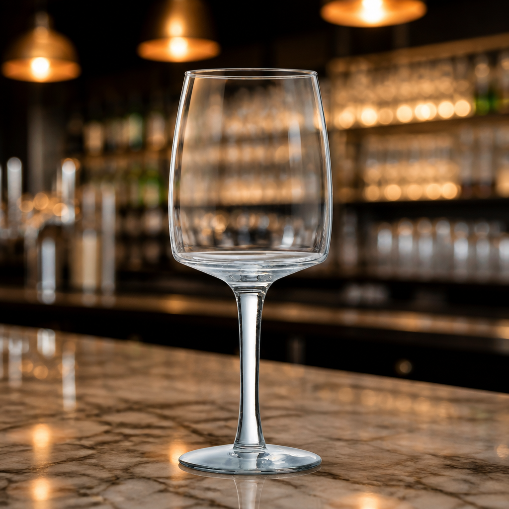 190ml Commercial Wine Glasses - 24 Pack High Transparency