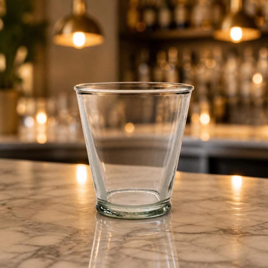 Commercial Recycled Glass Conical Tumblers 220ml 6 Pack