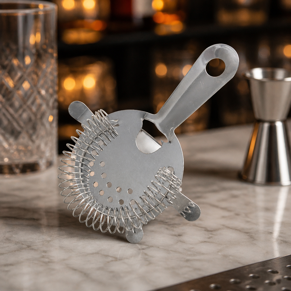 Commercial 4 Prong Stainless Steel Throwing Strainer