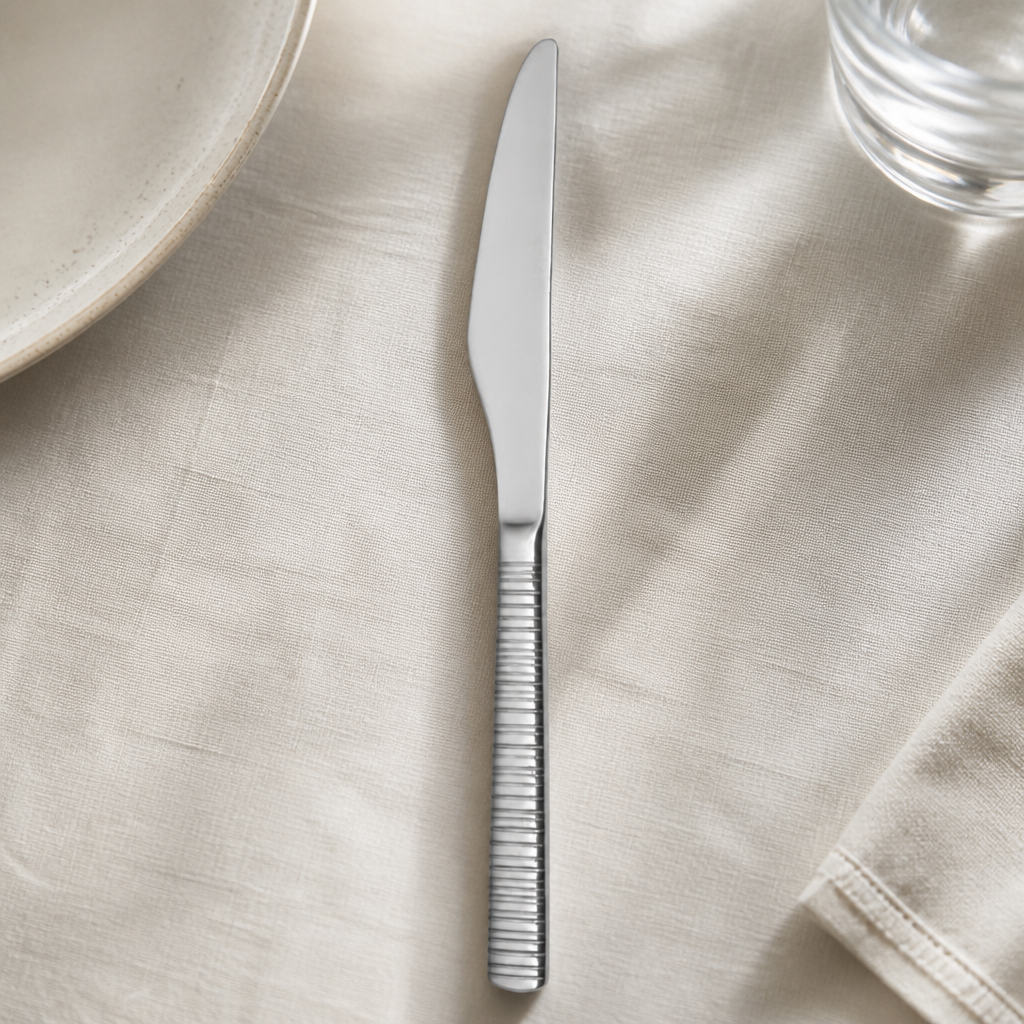 Bali style commercial table knives 12 pack stainless steel set