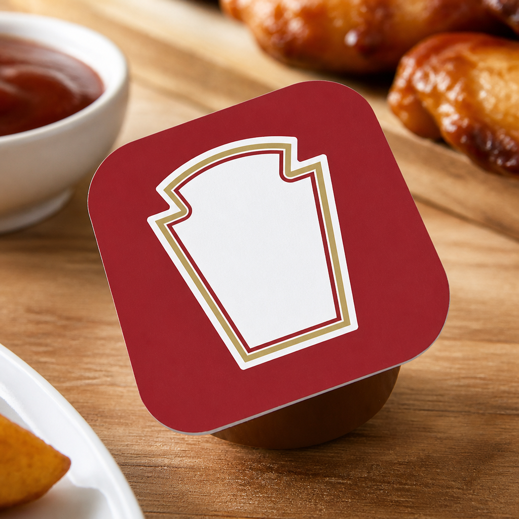 Commercial Sauce Dip Pots 25ml - 100 Pack for Catering