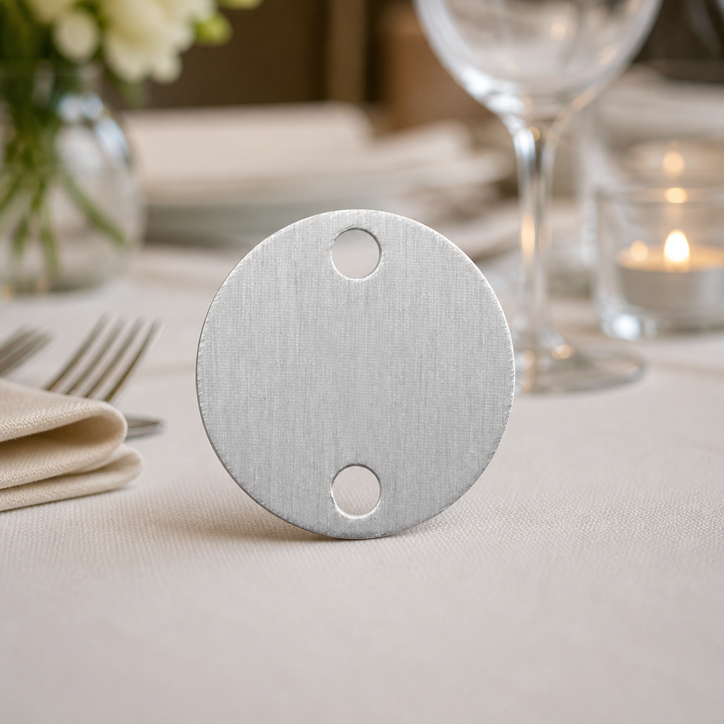 Commercial Table Number Holders Set of 5 Stainless Steel