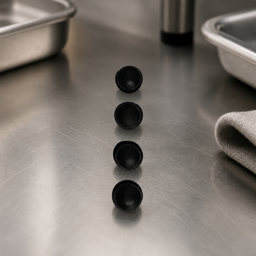 Commercial Ice Cream Maker Rubber Feet Set