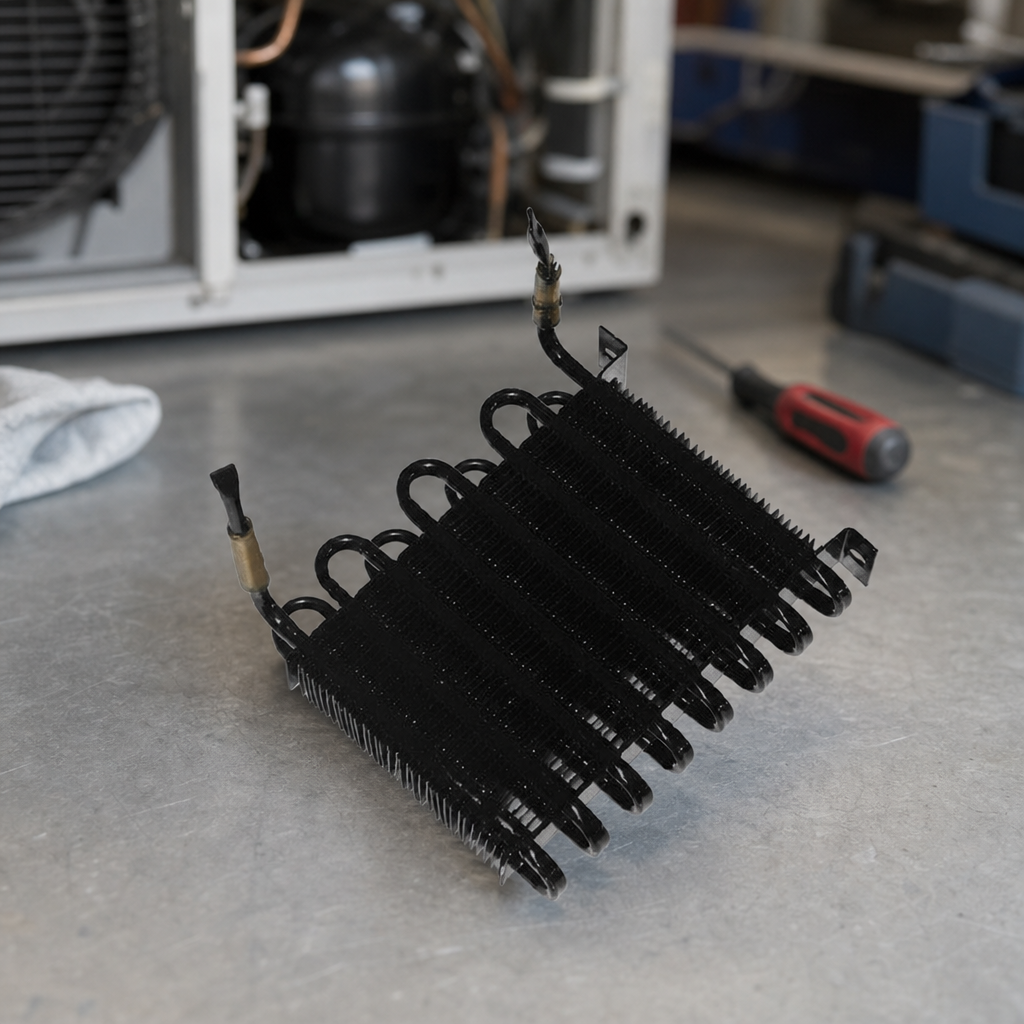 Chest freezer condenser replacement part for commercial kitchens
