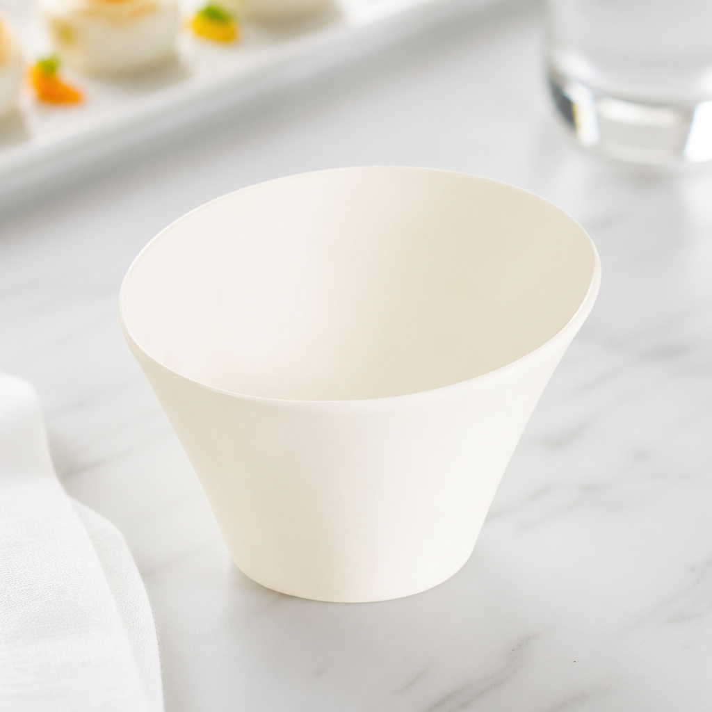 Commercial Appetizer Bowls 96mm Porcelain 24 Pack