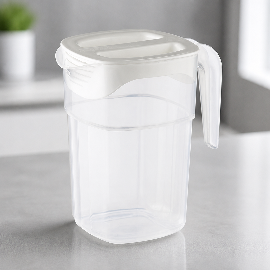 Commercial Translucent Polypropylene Jug 1.4L 47oz Catering