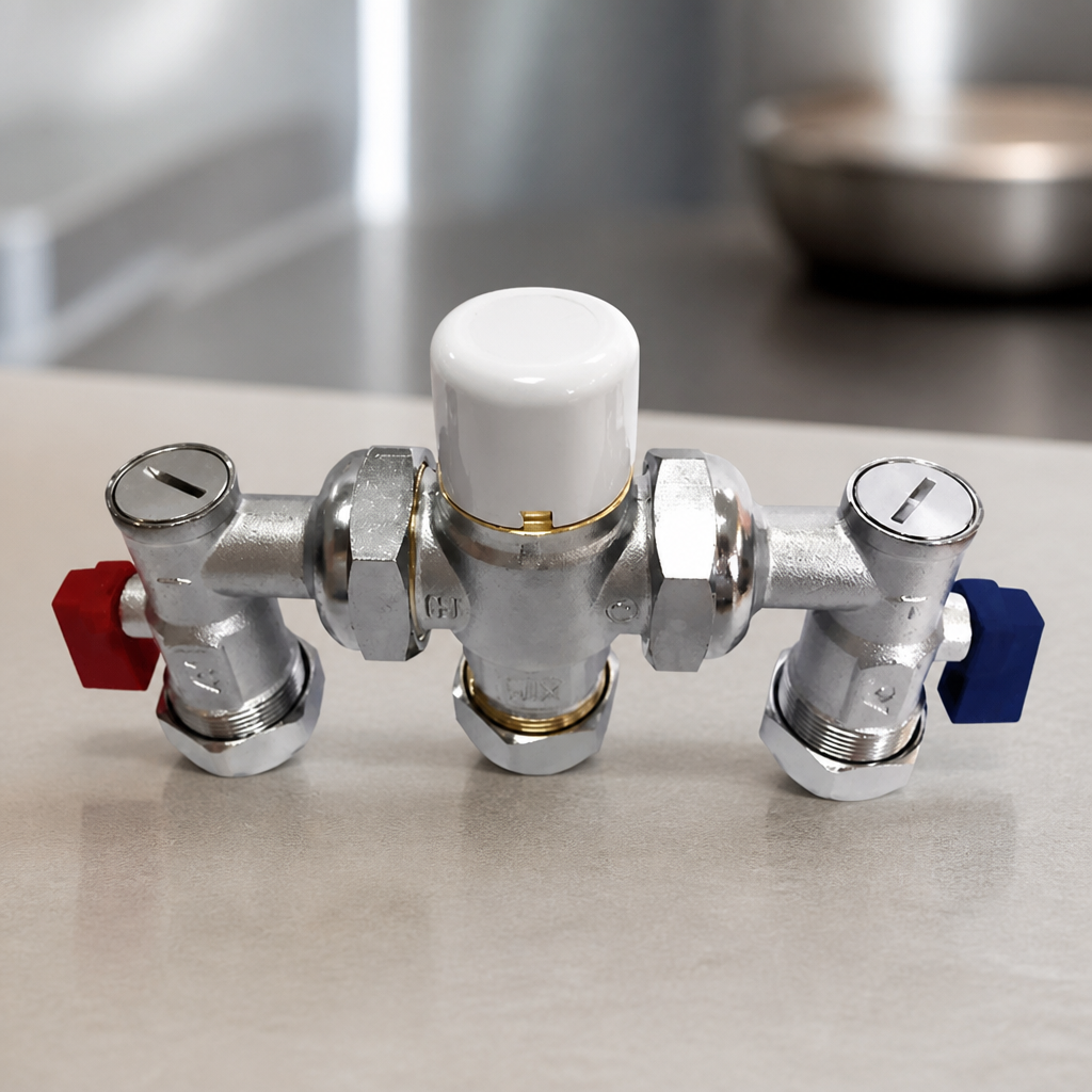 Thermostatic Mixing Valve Approved for Commercial Use