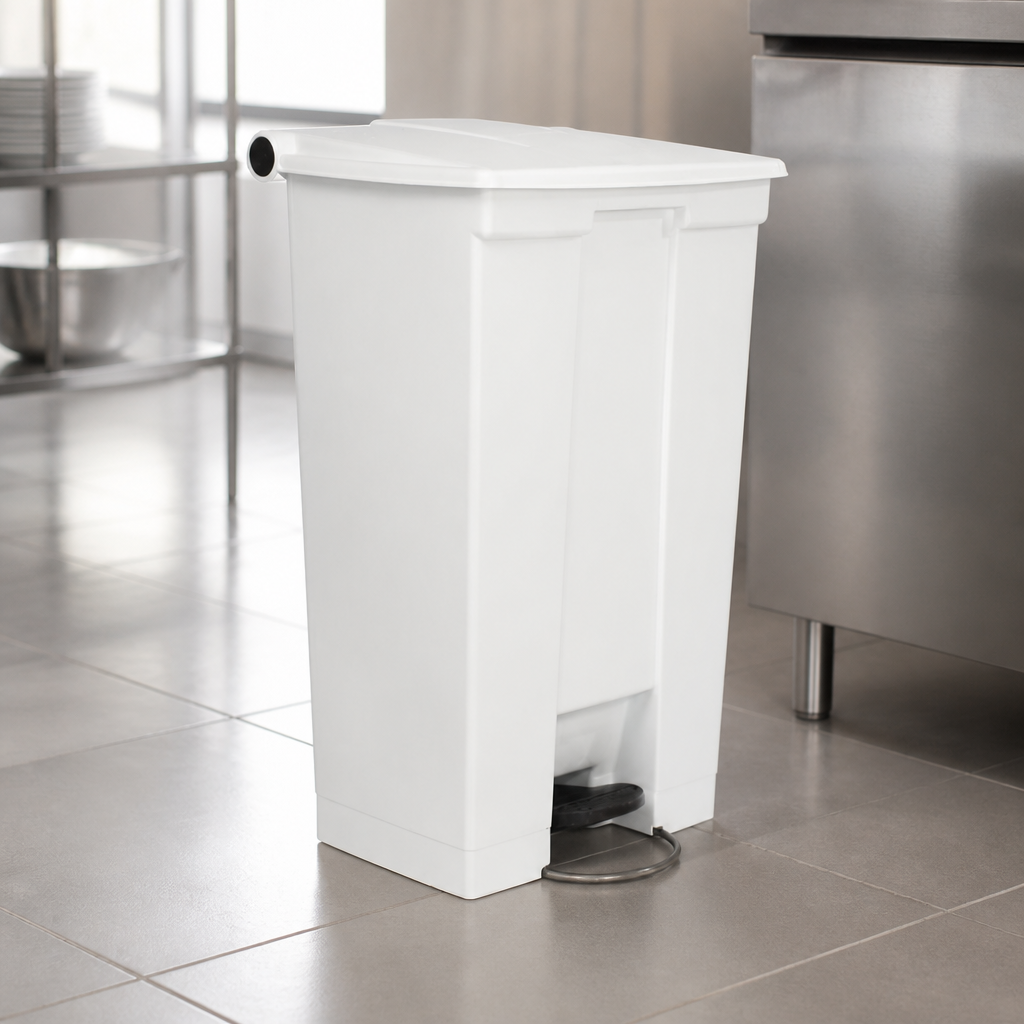 Commercial Step-On Pedal Bin 87Ltr Polyethylene