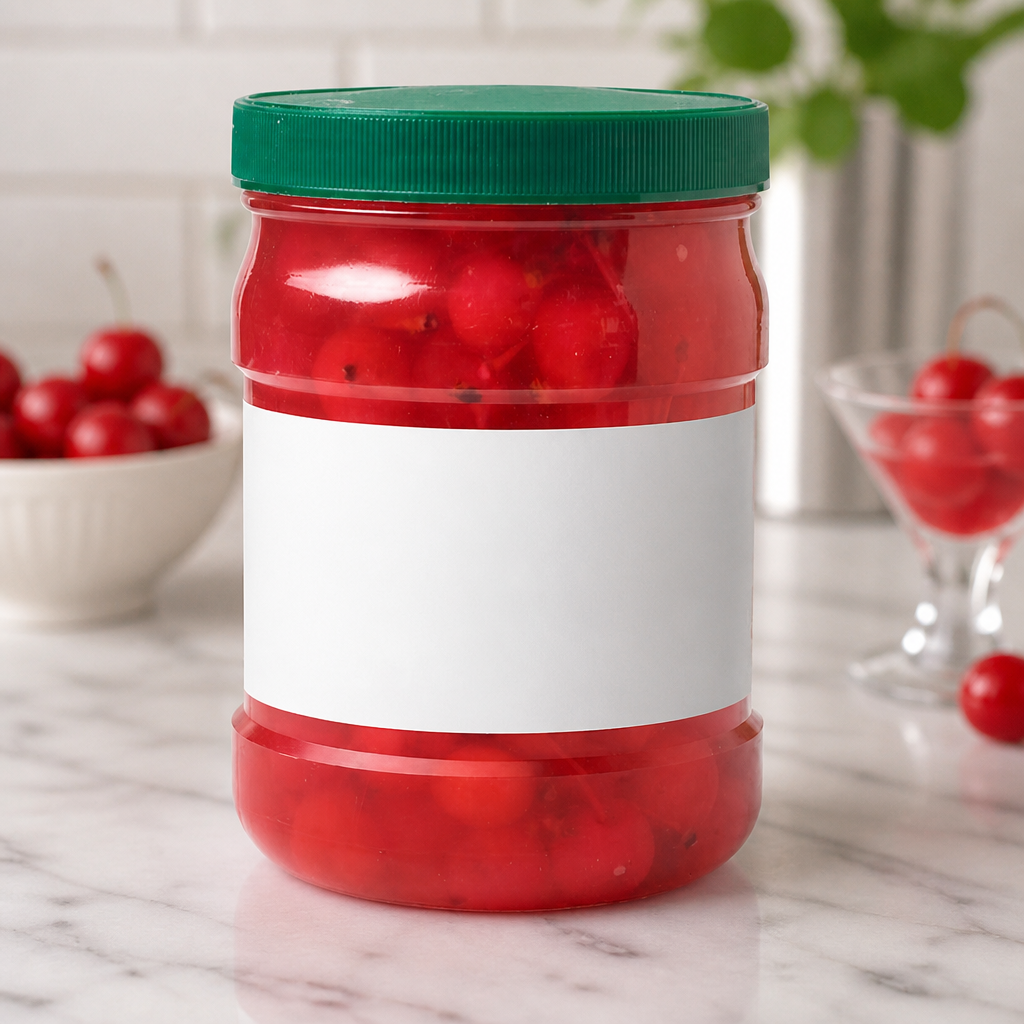 Commercial Maraschino Cocktail Cherries 1.15kg Drink Topping